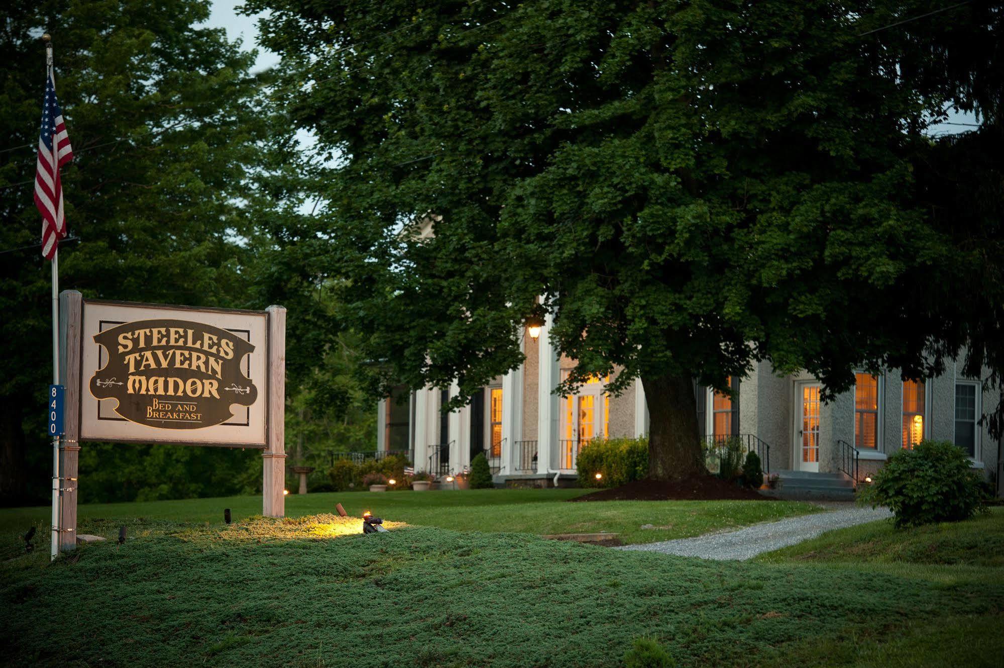 Steeles Tavern Manor Bed & Breakfast Raphine Exterior foto